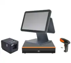 Punto de Venta Pantalla Tactil doble Pantalla